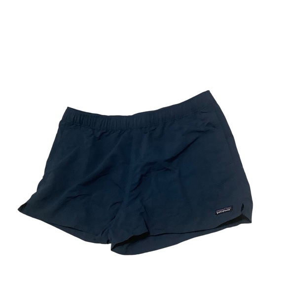 Patagonia Pants - Patagonia Women's Barely Baggies Shorts 2½" Sz Large Tidepool Blue / Navy